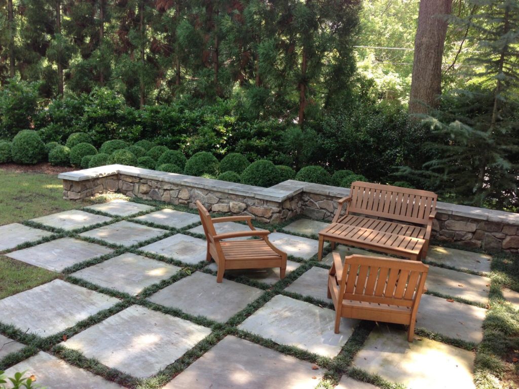 Stone patio